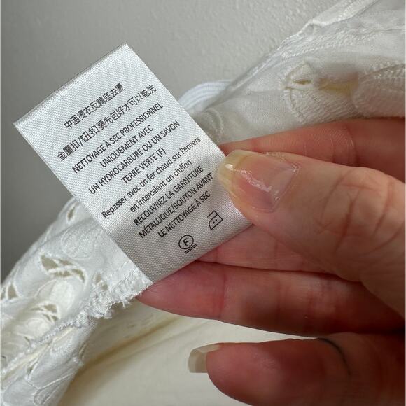 Alice McCall Daybreak White Ivory Broderie Lace Midi with Slip Dress 2 - Picture 11 of 16